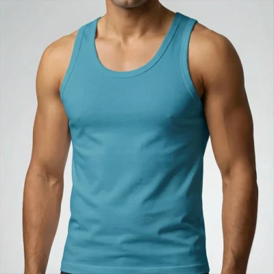 زیرپوش رکابی مردانه نخی پنبه ای رنگی نیکتاش